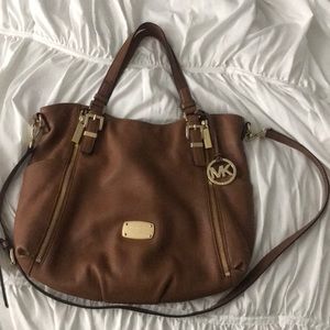 Brown and gold 100% authentic Michael Kors Tote